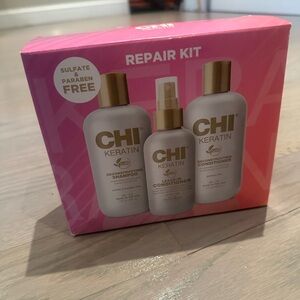 CHI Keratin Repair Kit - Gold and White